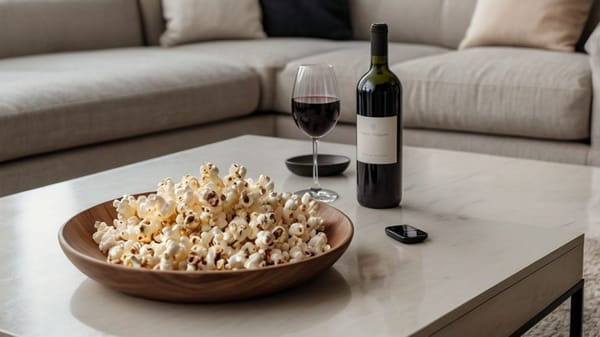 Simple Wine Pairings for Movie Night