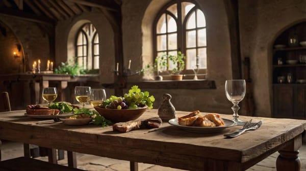 What Medieval Banquets Tell Us About Wine Culture