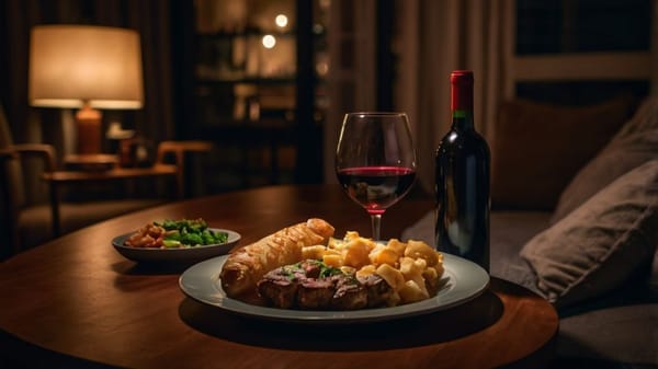 Why Wine with Takeout Is Underrated